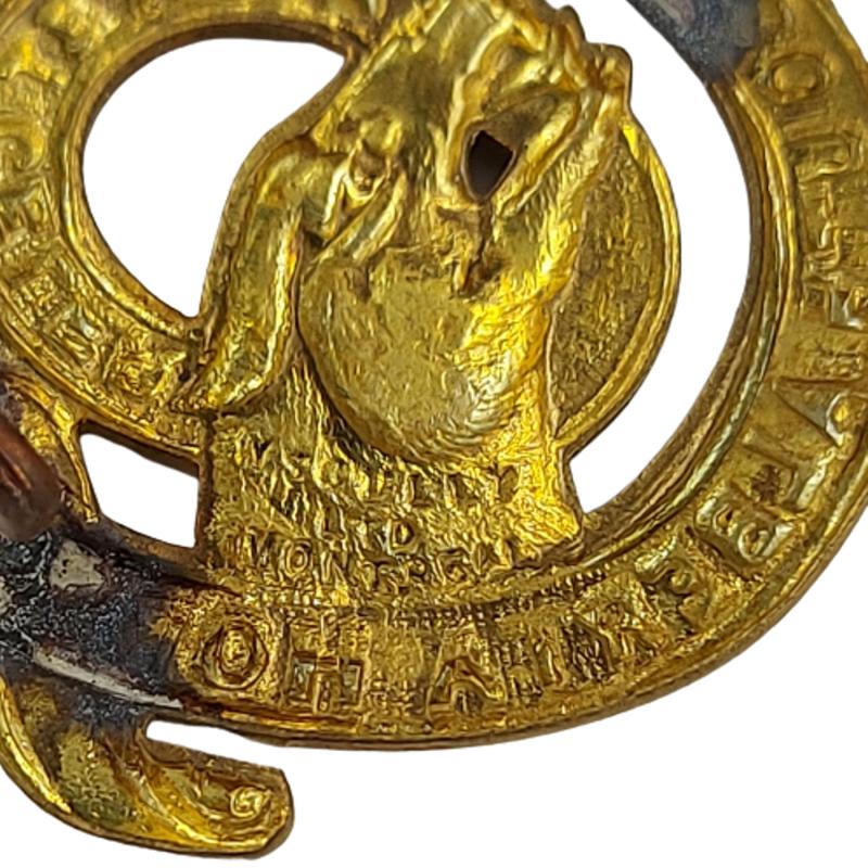 Southern Alberta Horse Cap Badge - Scully Montreal