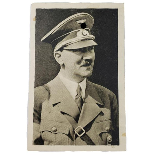 WW2 German Adolf Hitler Picture Postcard