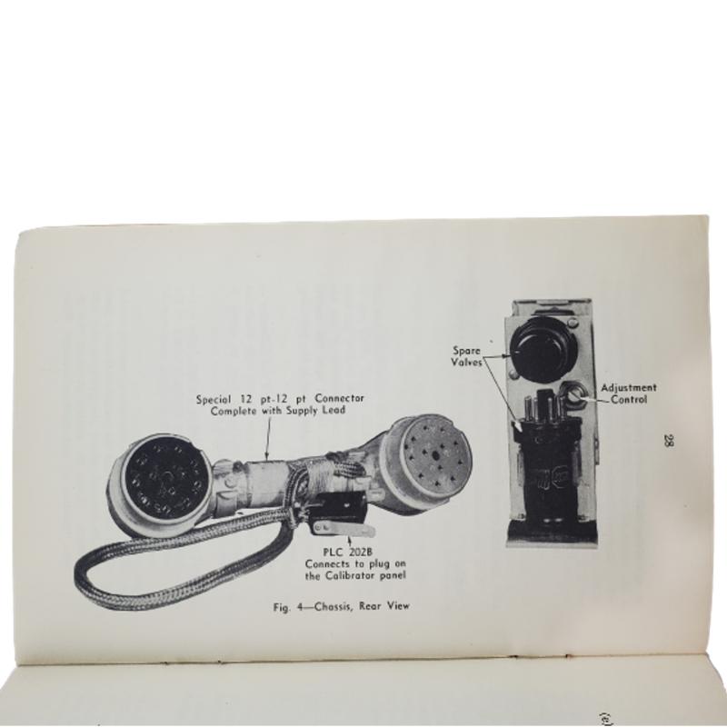 WW2 Canadian Crystal Calibrator Wireless 19 Radio Set Manual 1943