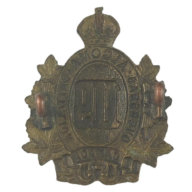 WW1 Canadian 119th Battalion (Sault Ste. Marie, Ontario) Cap Badge