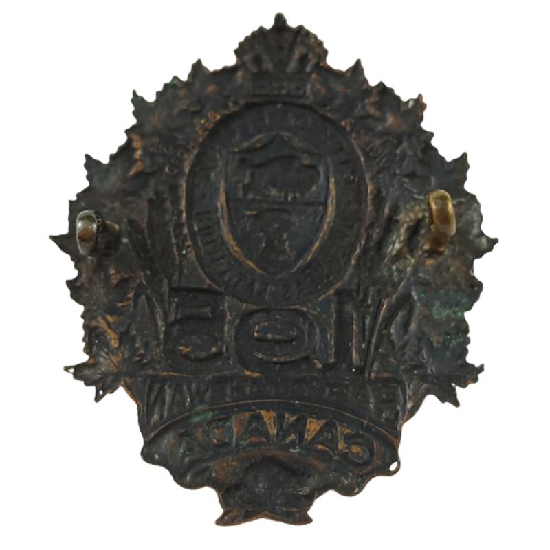 WW1 Canadian 195th Battalion City Of Regina Cap Badge