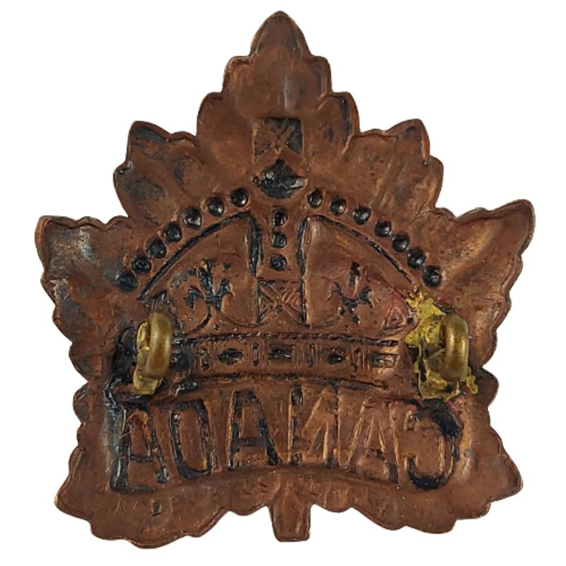 WW1 Canadian General Service Cap Badge