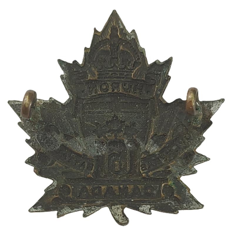 WW1 Canadian 161st Bn. (Huron County) Cap Badge