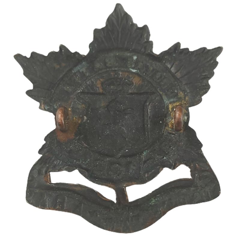 WW1 Canadian 186th Battalion (Chatham, Ontario) Cap Badge -Wellings Toronto