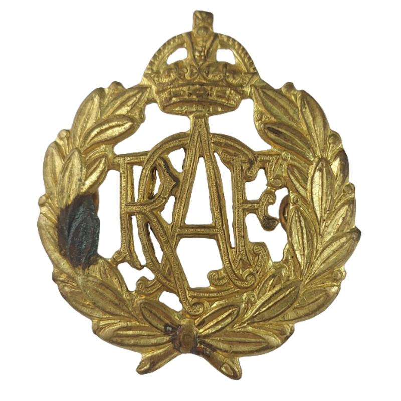 WW2 Canadian RCAF Royal Canadian Air Force Cap Badge