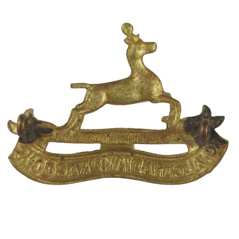 WW2 RCD Royal Canadian Dragoons Cap Badge