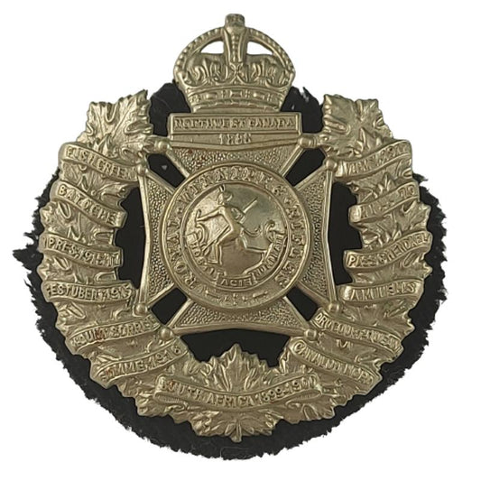 WW2 Canadian Royal Winnipeg Rifles Cap Badge