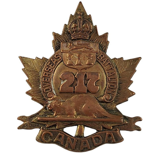 WW1 217th Battalion (Moosomin, SK.) Cap Badge