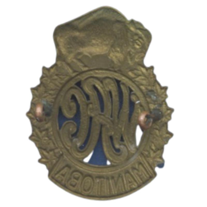 WW2 Canadian Manitoba Women's Auxiliary Corps Cap Badge