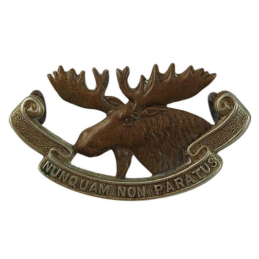 WW2 Canadian New Brunswick Rangers Collar Badge