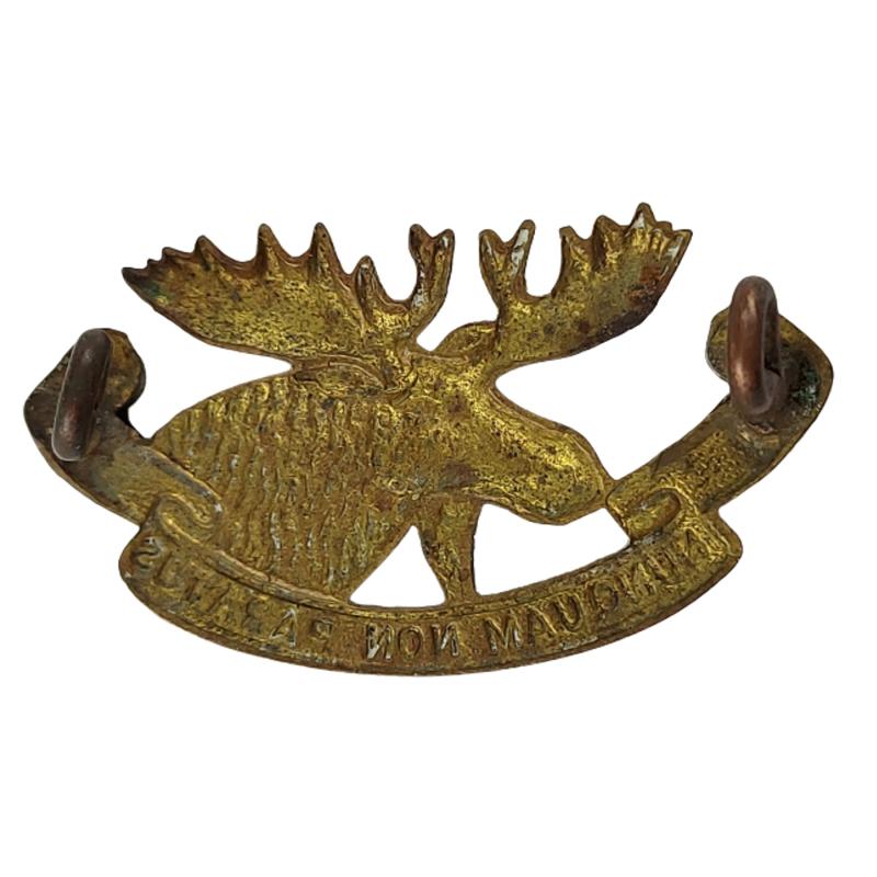 WW2 Canadian New Brunswick Rangers Collar Badge