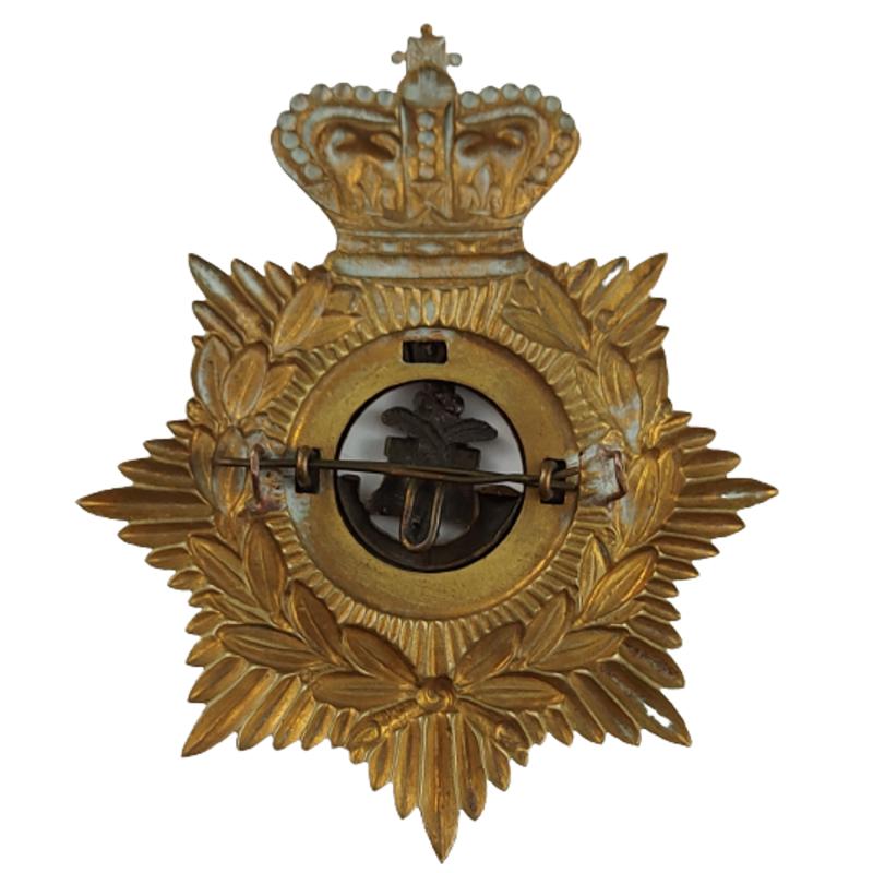 British Victorian Duke Of Cornwall's Light Infantry Helmet Plate