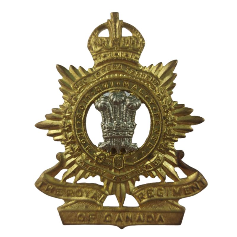 WW2 The Royal Regiment Of Canada Cap Badge