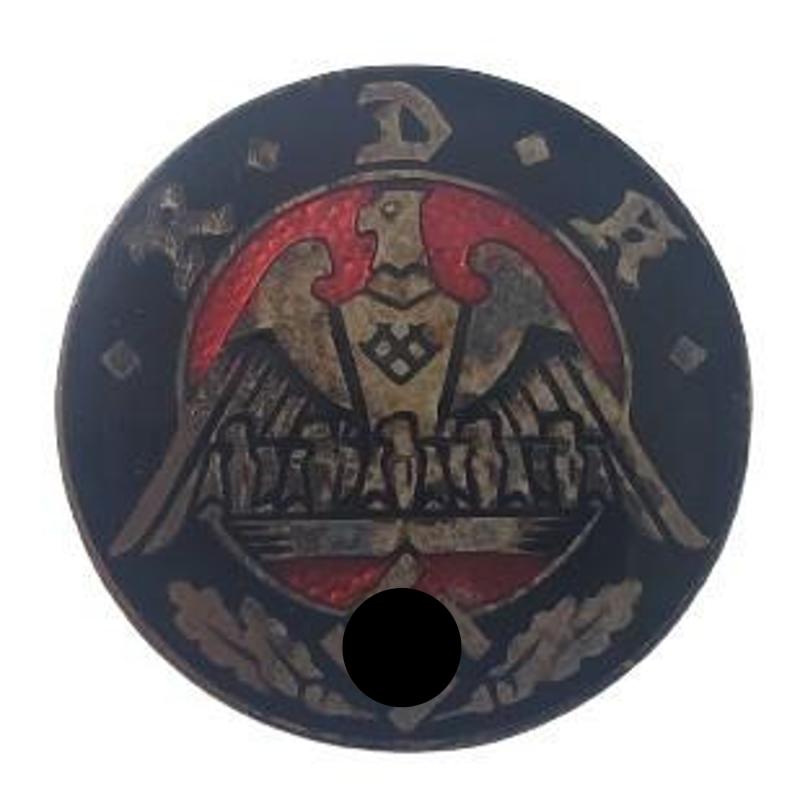 Pre-WWII German RDK Reichsbund Der Kinderreichen Enameled Member Pin