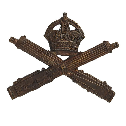 WW1 Canadian - British MGC Machine Gun Corps Cap Badge