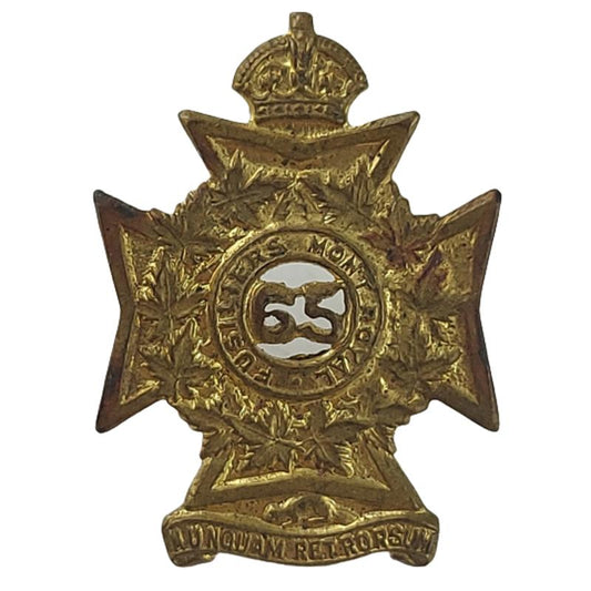 WW2 Canadian Fusiliers Mont Royal Collar Badge