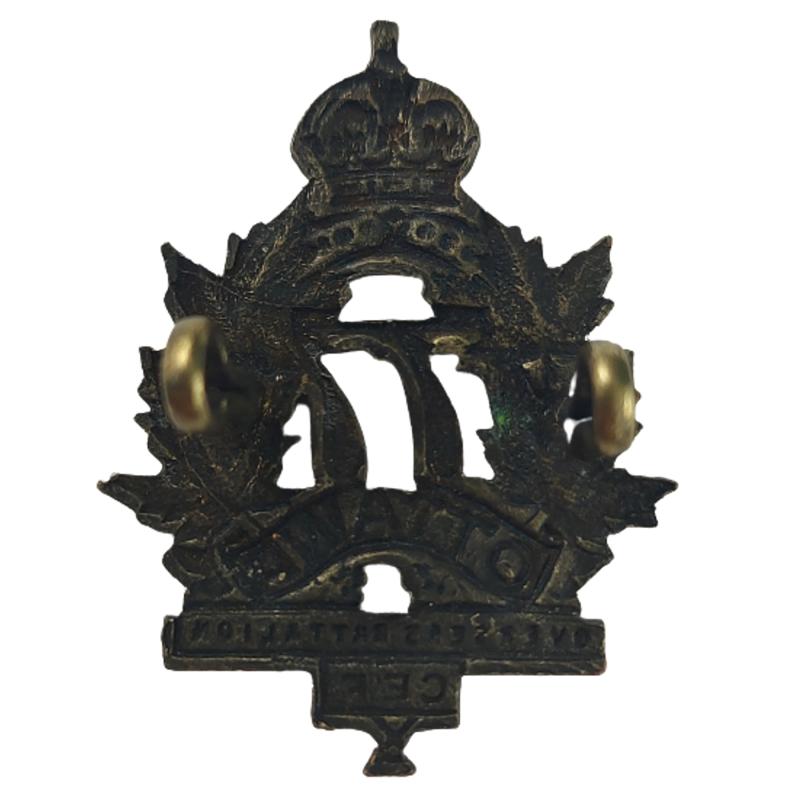 WW2 Canadian Fusiliers Mont Royal Collar Badge