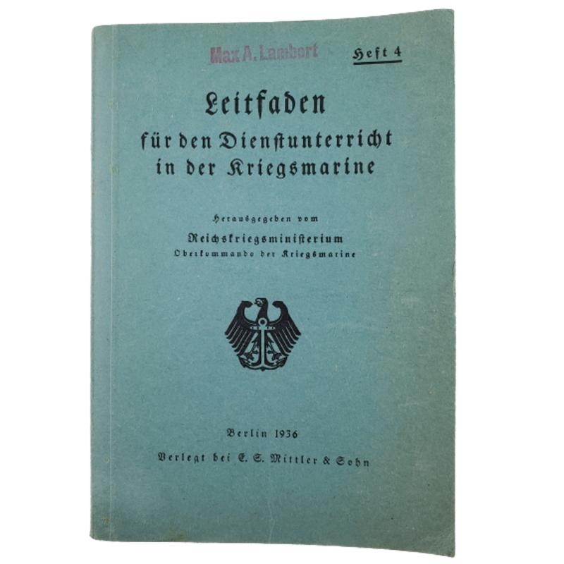 WW2 German Kriegsmarine U-Boat Soldbuch and Named Document Group