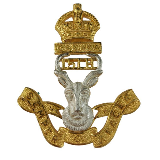 WW2 15th Alberta Light Horse Officer's Cap Badge
