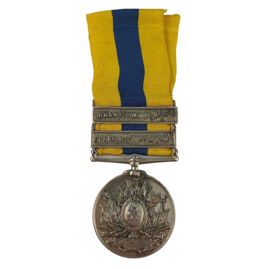 British Khedive's Sudan Medal 1896-1908 With 2 Bars