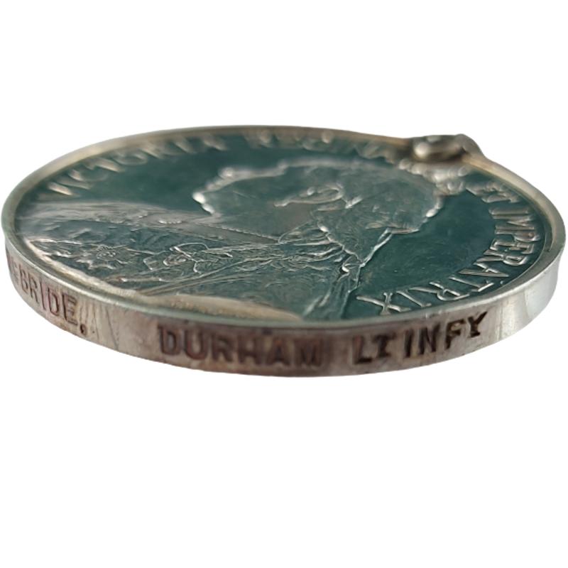 British Queen's South Africa Medal -Durham Light Infantry