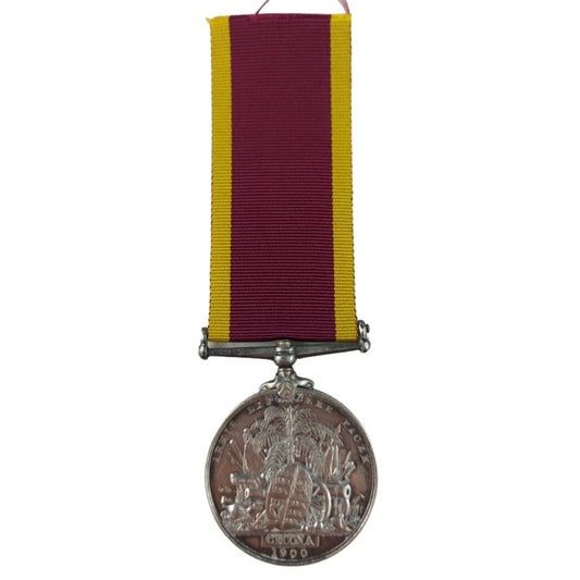 British - China War Medal 1900 - HMS Goliath