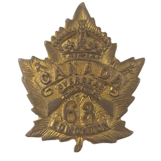 WW1 Canadian 63rd Battalion Sweetheart Pin - Edmonton Alberta