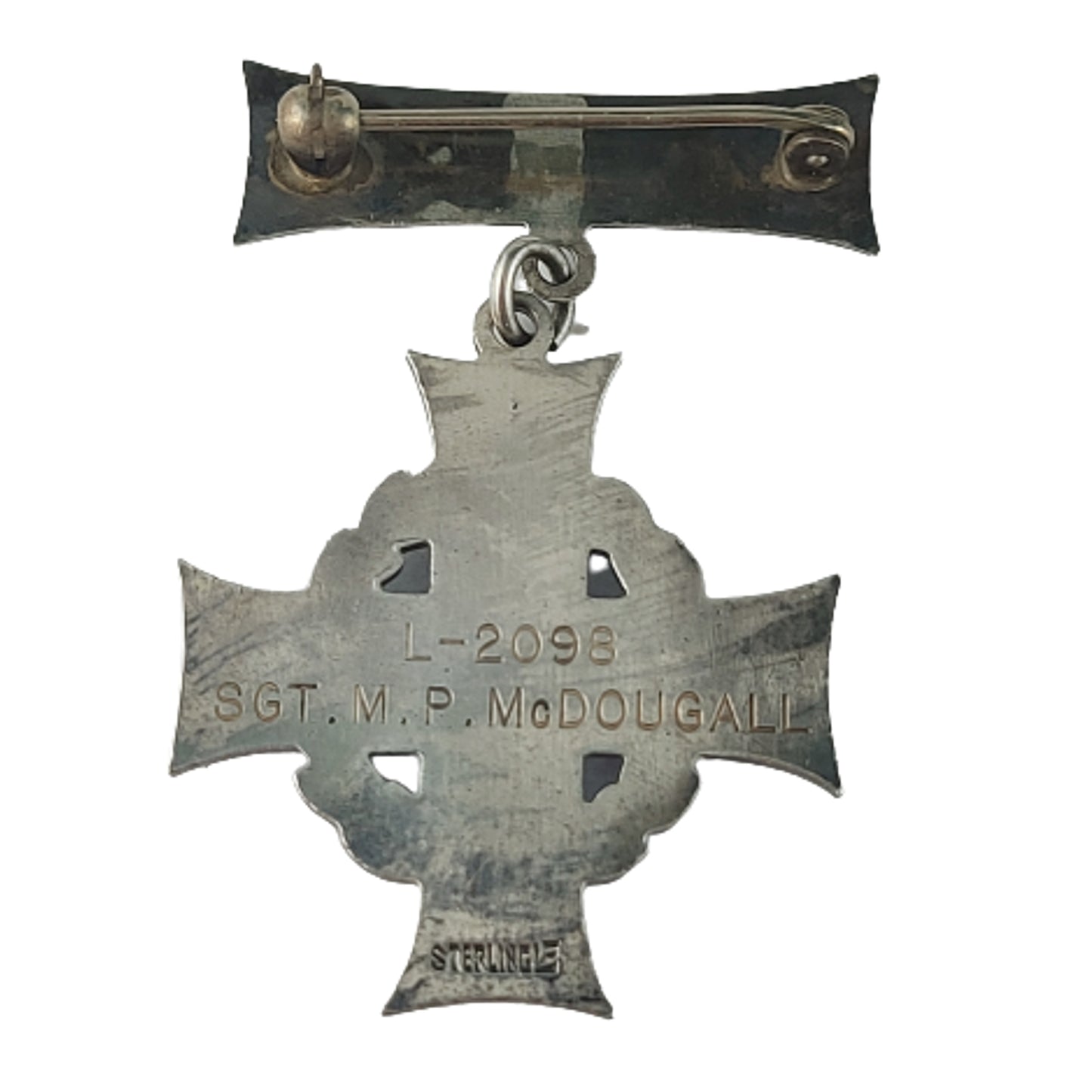 Post-WW2 Canadian Named QEII Memorial Cross Saskatchewan Light Infantry