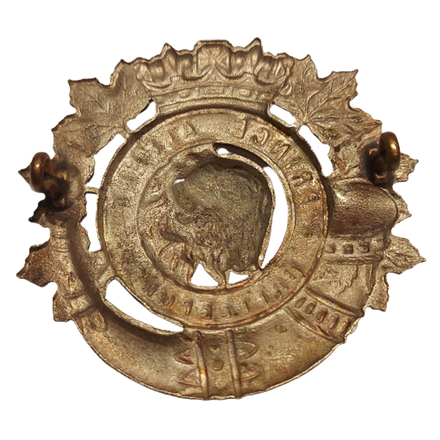 WW2 Canadian Prince Albert Volunteers Regiment Cap Badge