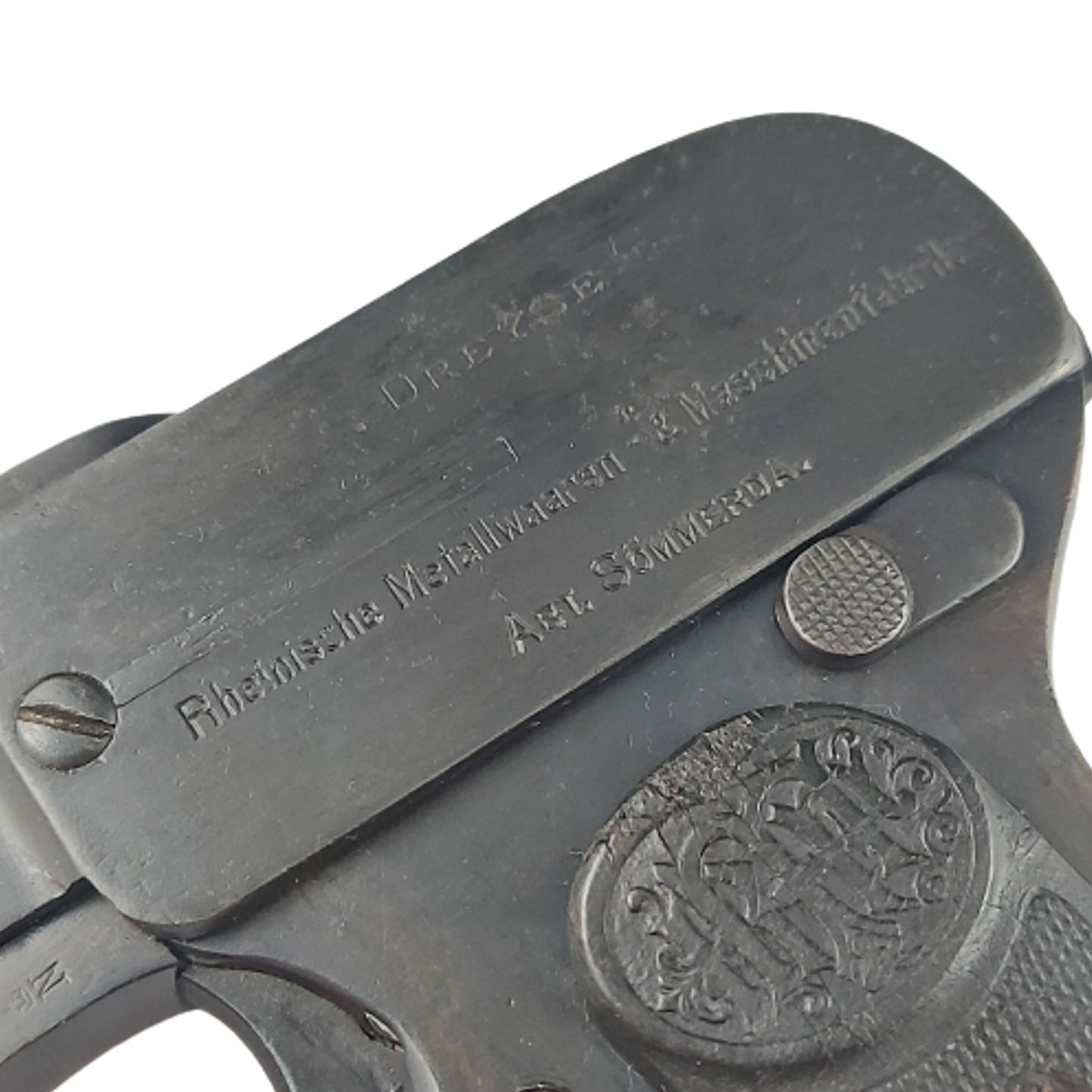 Deactivated  WW1 Dreyse Model 1907 S/A Pistol