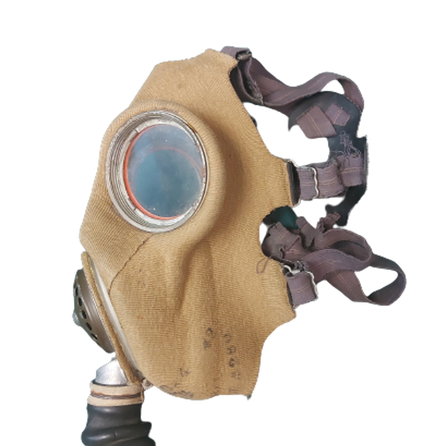 WW2 Canadian Respirator In Carrier 1942