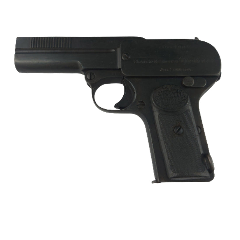Deactivated WW1 Dreyse Model 1907 S A Pistol Canadian Soldier Militaria