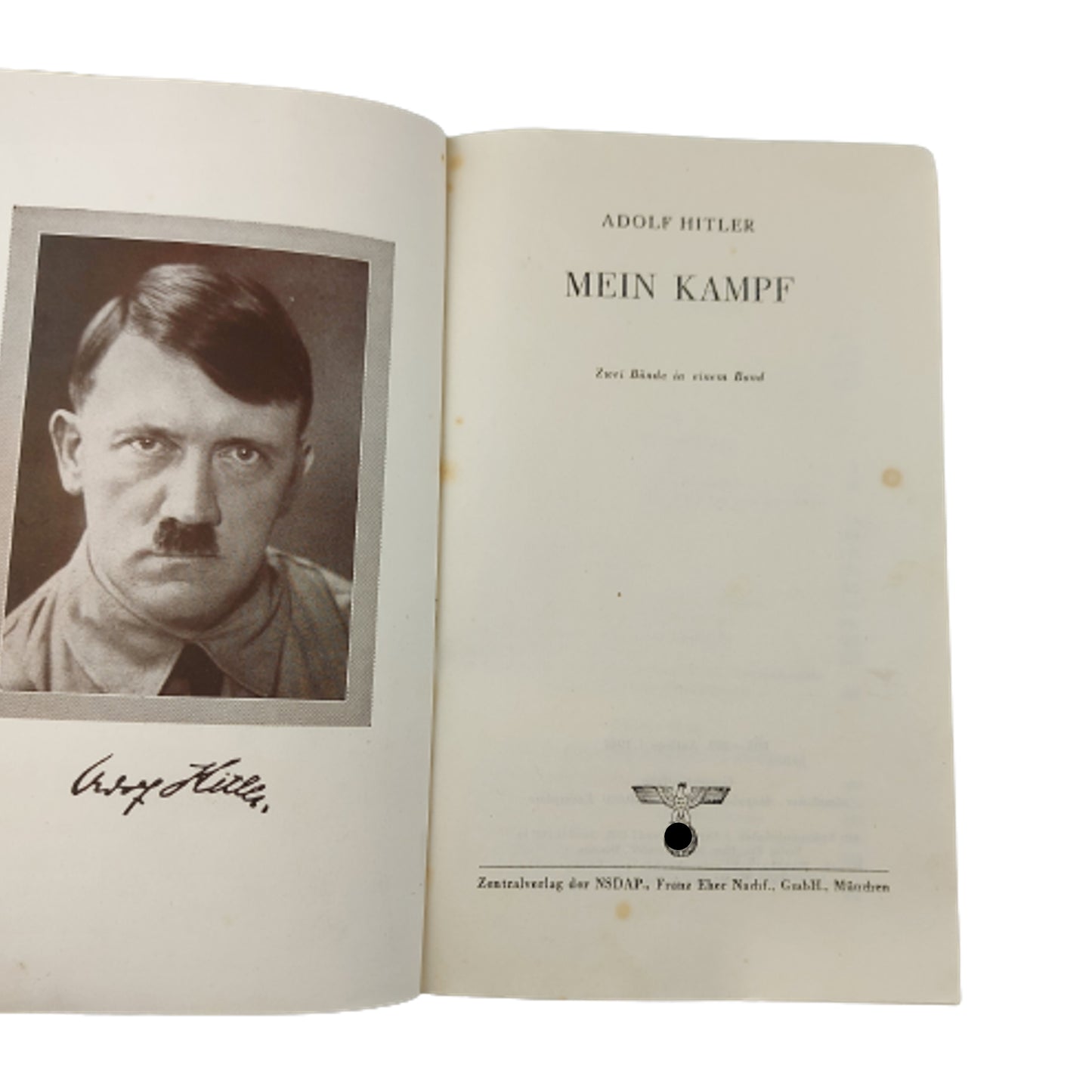 WW2 German Mein Kampf Book - 1943 Edition