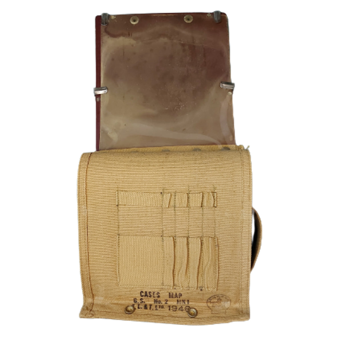 Canadian Map Case WW2 Canadian P37 Map Case – Canadian Soldier Militaria