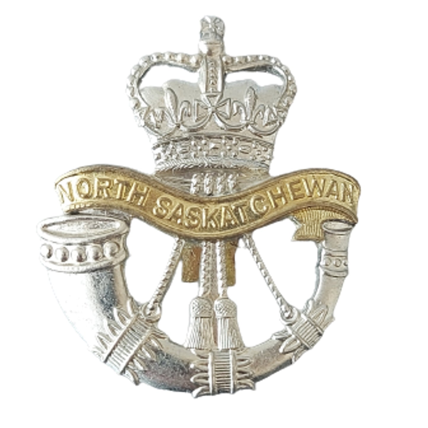 Post-WW2 Canadian Forces North Saskatchewan Regiment Cap Badge