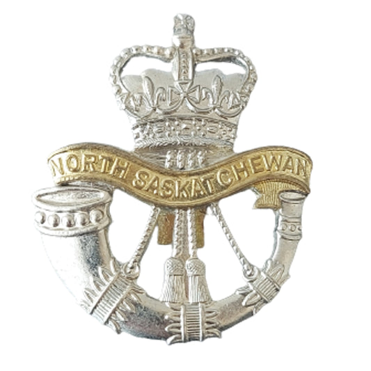 CF Canadian Forces North Saskatchewan Regiment Cap Badge