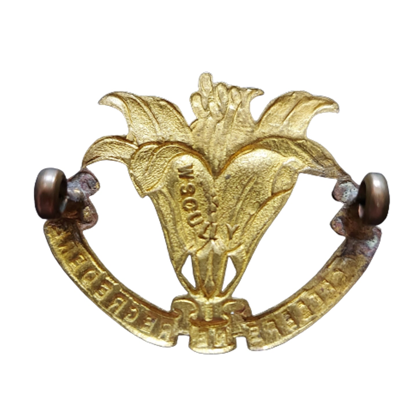 WW2 Canadian Assiniboia Regiment (Saskatchewan) Collar Badge