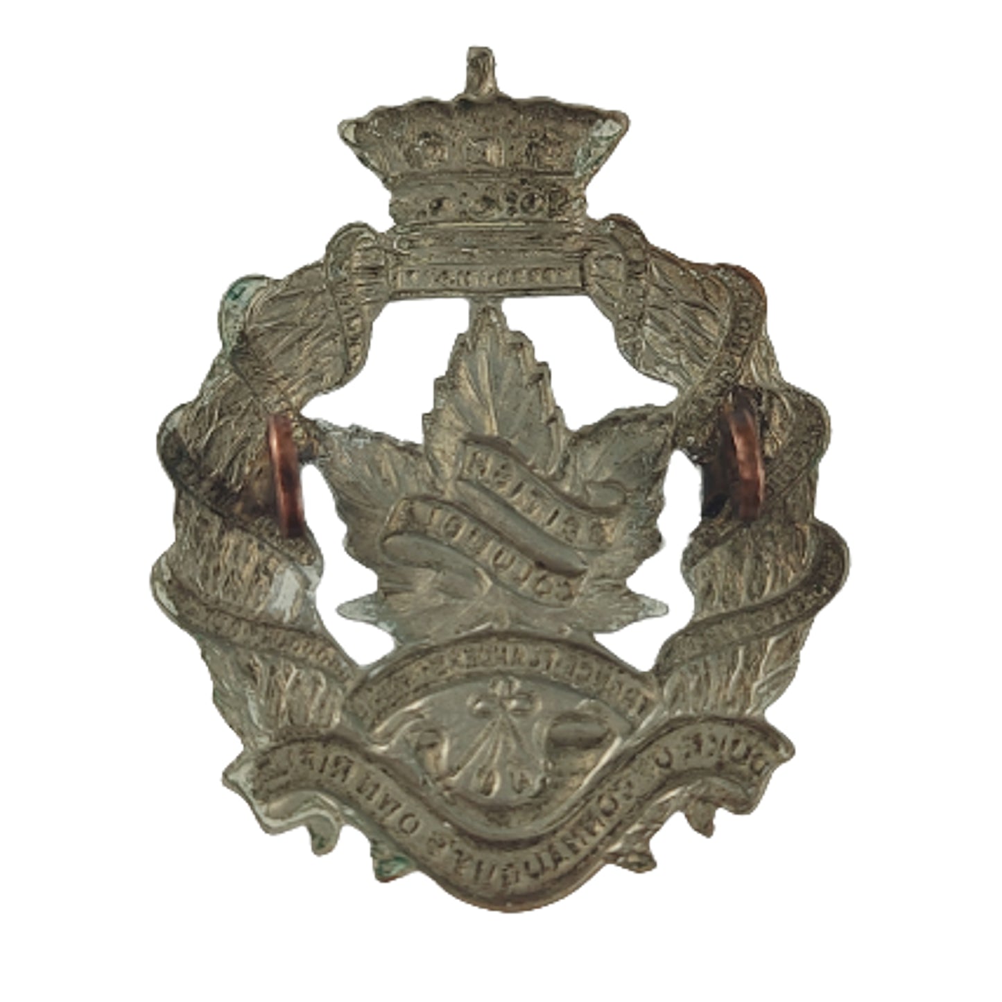 Pre-WW2 Canadian British Columbia Duke Of Connaught's Own rifles Cap Badge