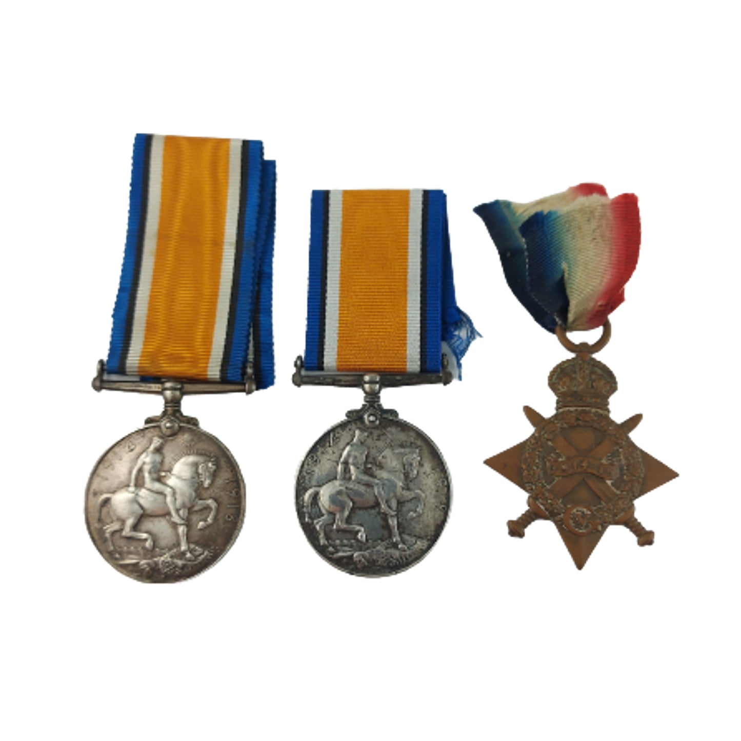 WW1 British Medal Set - Stapleton Family