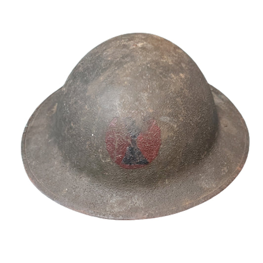 WW1 U.S. United States 7th Division Combat Helmet