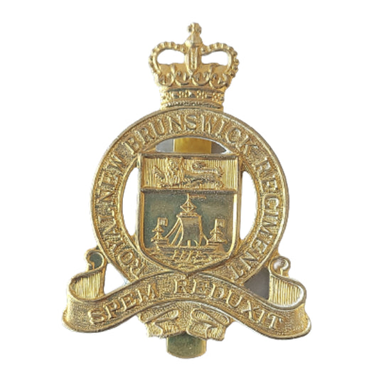CF Canadian Forces Royal New Brunswick Regiment Cap Badge