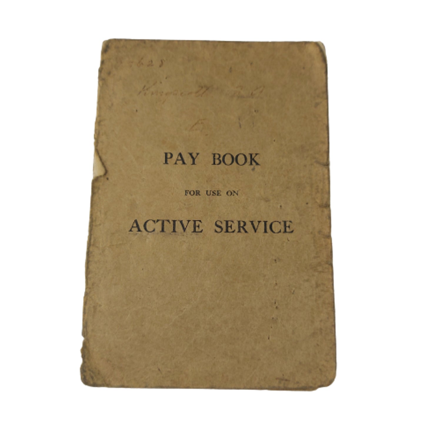 WW1 Canadian Pay Book For Active Service 15th Battalion 48th Highlanders