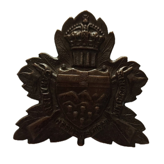 COTC University Of Alberta Cap Badge