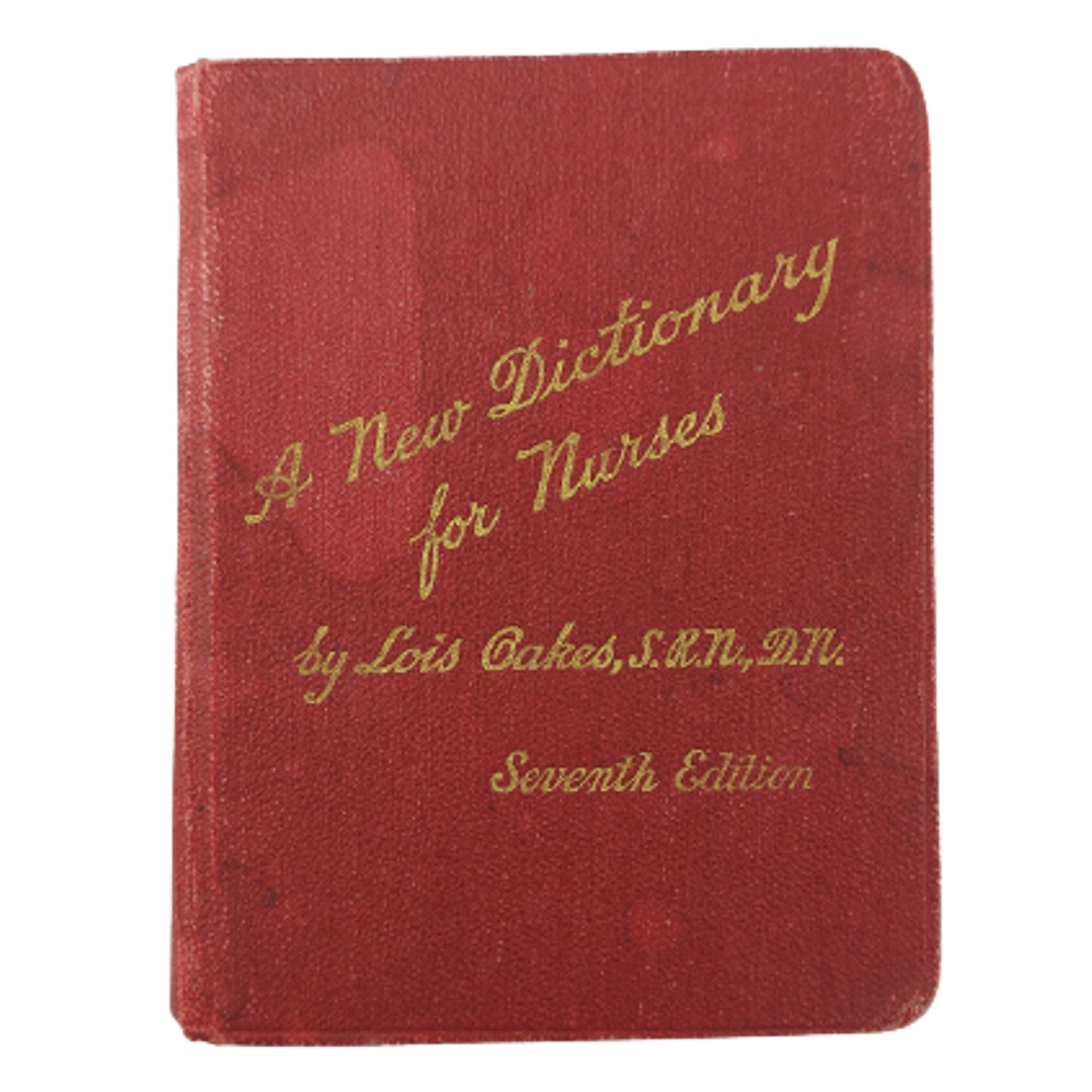 Named WW2 New Dictionary For Nurses 1941