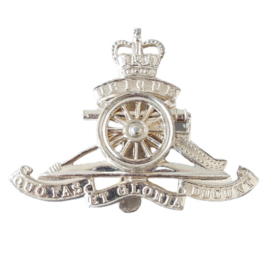 CF Canadian Forces RCA Royal Canadian Artillery Stay Brite Cap Badge