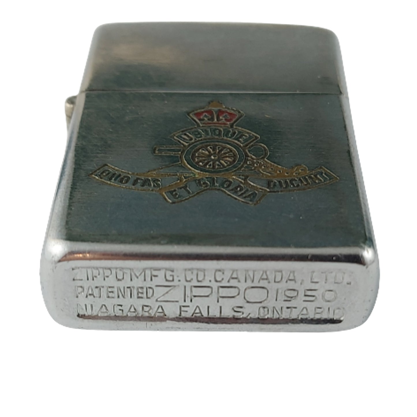 1950 RCA Royal Canadian Artillery Zippo Lighter