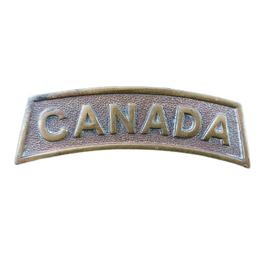 WW1 CANADA Shoulder Title - Scully Montreal