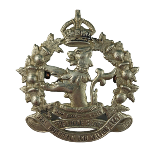WW2 Canadian Lorne Scots Peel Dufferin & Halton Regiment Cap Badge