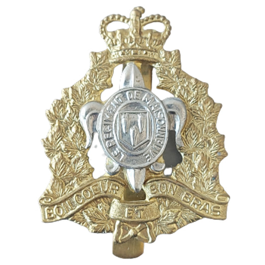 CF Regiment De Maisonneuve Cap Badge