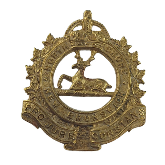 WW2 Canadian North Shore New Brunswick Cap Badge